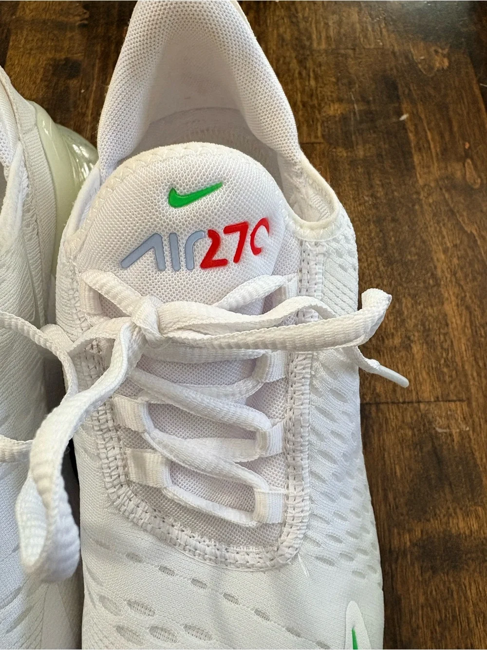 Nike White Air Max 270 Ladies size 6.5 sneakers